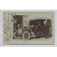 SANTA FE SAN JORGE 1908 AUTOMOVIL RARISIMA ANTIGUA TARJETA POSTAL